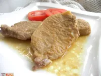 Fotografija recepta: Zrezki v česnovi omaki