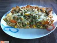 Fotografija recepta: Zelenjavna pita s tuno in sirom