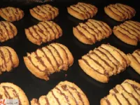 Fotografija recepta: Čokoladno - mandljeve ploščice