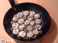 Fotografija recepta: Šampinjoni nadevani z gorgonzolo