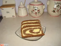 Fotografija recepta: Kokosovo - kakavova potica