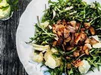 Fotografija recepta: Regrat s slanino na moj način