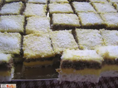 Kokosovo - orehove rezine