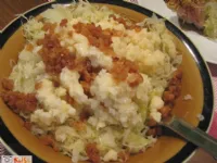 Fotografija recepta: Žganci - krompirjevi, beli