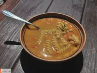 Fotografija recepta: Čičerikina mineštra z rožmarinom