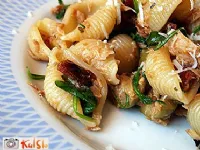 Fotografija recepta: Testenine s tuno in rukolo