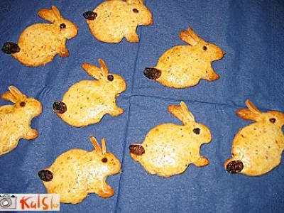 Velikonočni piškotki - zajčki