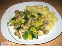 Fotografija recepta: Bučke na zmenku