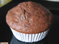 Fotografija recepta: Čokoladno - čokoladni muffini