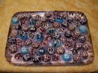 Fotografija recepta: Marcipanovi bonbončki