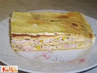 Fotografija recepta: Slana torta iz palačink