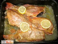 Fotografija recepta: Pečena škarpena