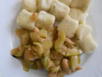 Fotografija recepta: Piščanec z bučkami