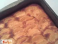 Fotografija recepta: Jogurtovo pecivo z breskvami