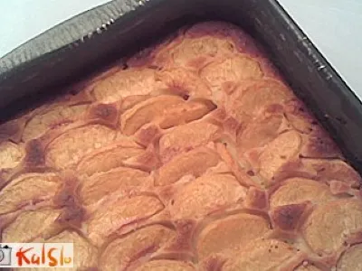 Jogurtovo pecivo z breskvami