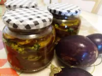 Fotografija recepta: Vložene melancane