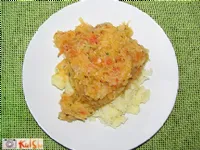 Fotografija recepta: Bučke v omaki