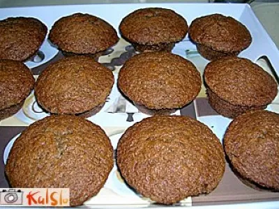 Mafini z banano in nutelo