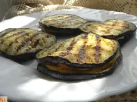 Fotografija recepta: Bučkini in melancanini sendviči