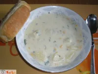 Fotografija recepta: Juha z bučkami in krompirjem