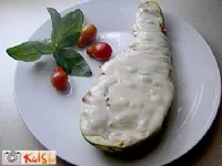 Fotografija recepta: Vrtne bučke s tuninim nadevom