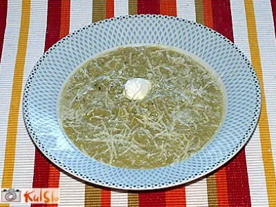 Juha iz koromača in pora