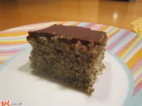 Fotografija recepta: Makove čokoladne rezine