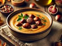 Fotografija recepta: Jesenska kostanjeva juha