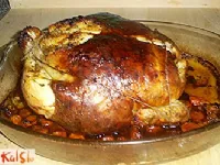 Fotografija recepta: Nadevan  piščanec