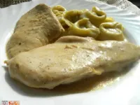 Fotografija recepta: Piščanec  v  bešamelni omaki