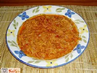 Fotografija recepta: Sladko zelje s paradižnikom