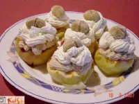 Fotografija recepta: Pečena jabolka s kostanjevo kremo