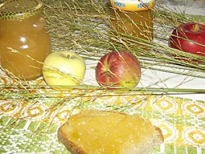 Jabolčna marmelada z medom