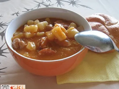 Koleraba, krompir in fižol po gebarsko