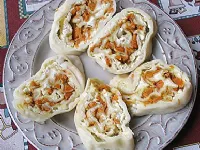 Fotografija recepta: Štruklji z bučo in skuto