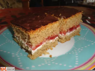 Čokoladne rezine s kislo smetano