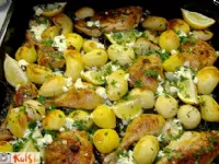 Fotografija recepta: Piščanec na grški način