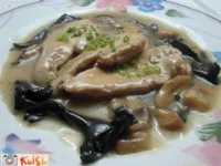 Fotografija recepta: Puranovi zrezki v gobovi omaki