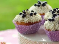 Fotografija recepta: Borovničevi muffini