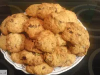 Fotografija recepta: Kukiji s koščki čokolade