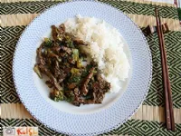 Fotografija recepta: Stir - fry z govedino in brokolijem