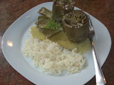 Rižota z artičokami