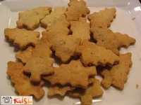 Fotografija recepta: Pistacijeve smrečice (brez jajc)