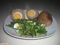 Fotografija recepta: Ocvrte pomaranče (mleto meso)