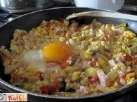 Fotografija recepta: Umešana jajčka na oko