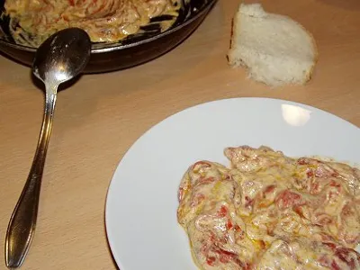 Pečene paprike s smetano