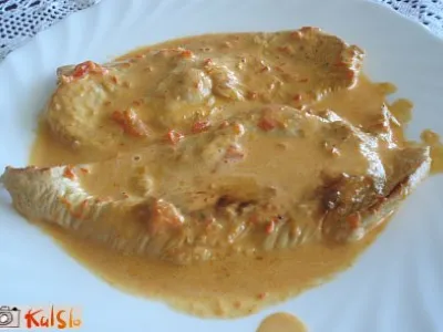 Puran v kremni omaki