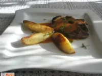 Fotografija recepta: Svinjska vratovina v paradižnikovi omaki