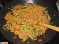 Fotografija recepta: Pečen riž po tajsko