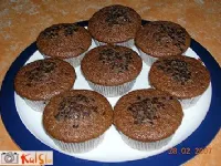 Fotografija recepta: Mafini s čokolado in skuto